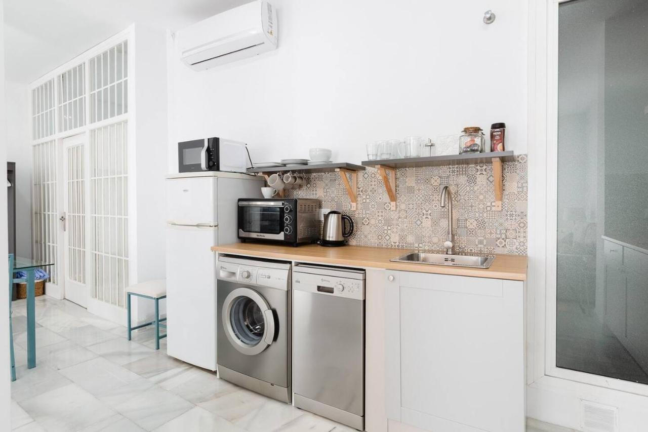 Loft En Primera Linea Del Paseo Maritimo Малага Экстерьер фото